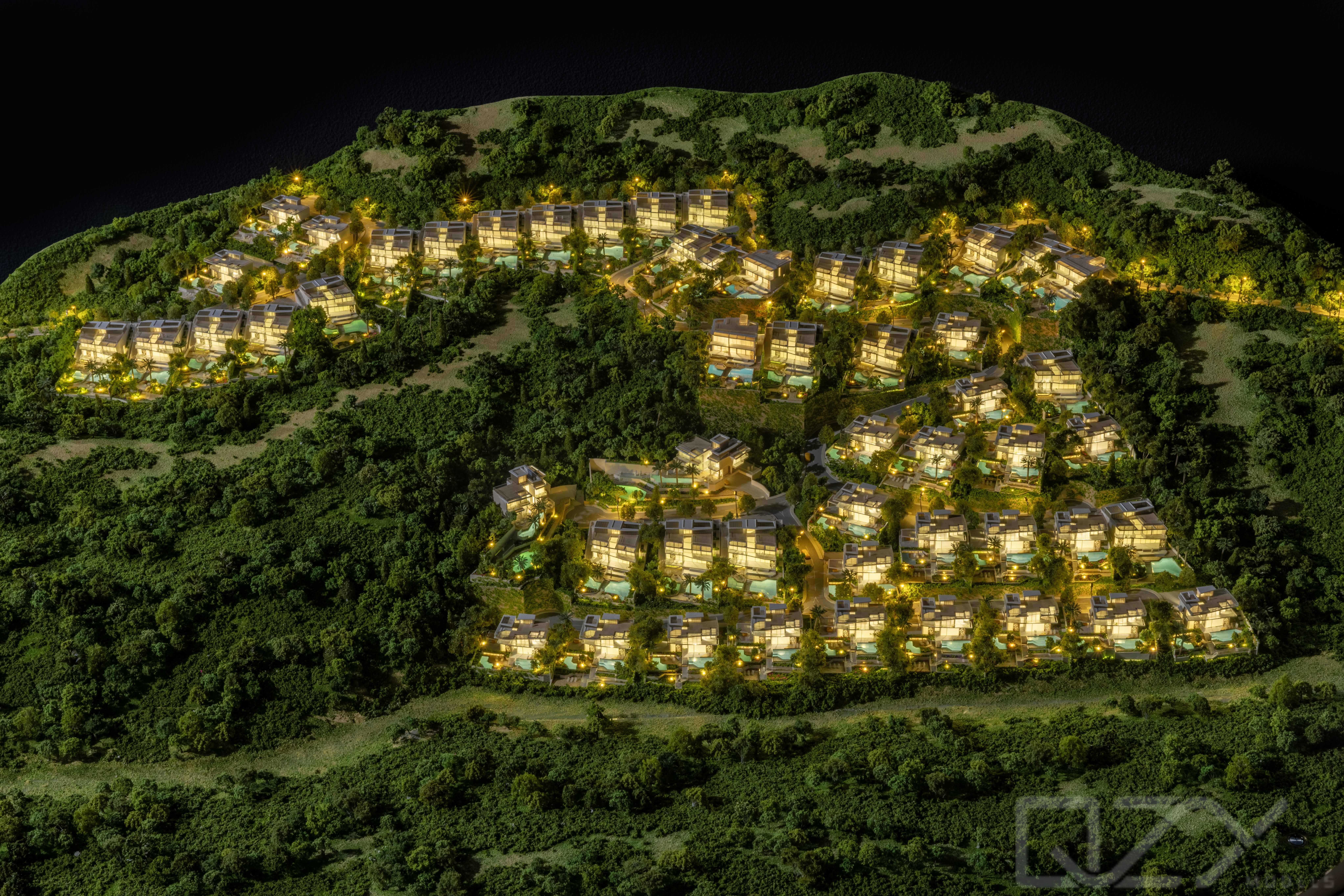1/400 Spain-Tierra Viva Architectural Model Three-dimensional Presentation
