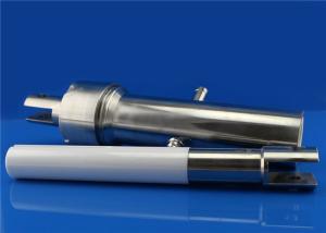 Quality Custom Polished Ceramic Plunger Rod / Shaft with metal sleeve head wholesale