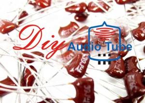 Quality Brown Color High End Audio Capacitors 39PF 300V Outstanding Frequency Performance wholesale