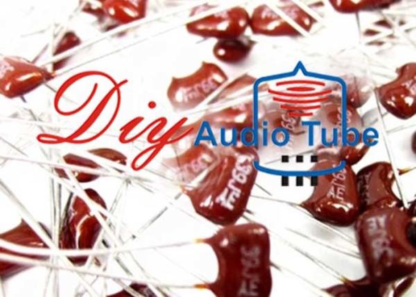 Brown Color High End Audio Capacitors 39PF 300V Outstanding Frequency Performanc