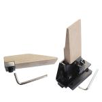 TOKTOS Jeweler Wooden Bench Pin With Anvil Mounting Holder