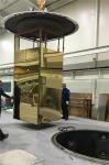 Stainless Steel Sheet / Furniture Parts Gold PVD Vacuum Coating Machine