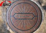 SND GGG50 Ductile Iron Round Manhole Cover Class D400 500X600mm