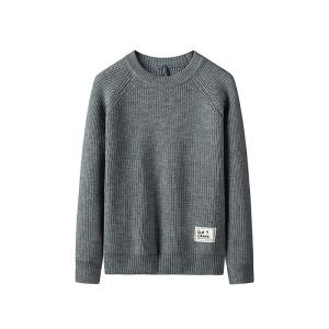 Quality Autumn Winter Round Neck Casual Men'S Sweater S-4XL 100% cotton material wholesale