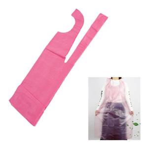 Quality Pink Disposable Aprons , Professional Disposable Polyethylene Aprons wholesale