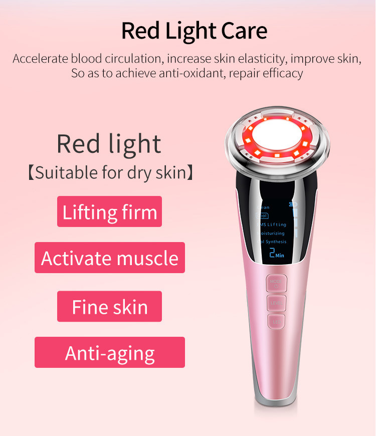 Hot Cold Electric Facial Clean RF EMS Beauty Machine