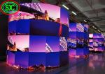 Rolling Advertising led flexible display , Digital curved led screen Video P10