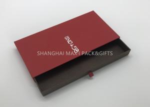 Quality Wedding Custom Women'S Fancy Jewelry Box , Fancy Necklace Box Paper Drawer Style wholesale