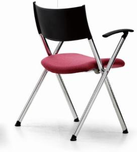 Quality mobile foldable chair with casters wholesale