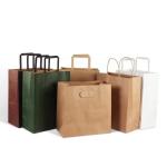 Food Industrial Customized Promotion Offset Printing Paper Kraft Bag with