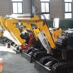 CE EPA CE Micro Mini Excavator 800kg Mini Bagger Hydraulic Pilot Operation