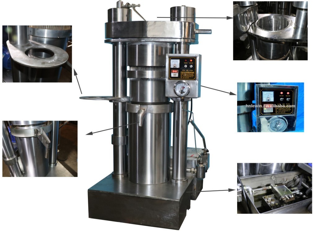 Alloy Material Hydraulic Oil Press Machine 600 * 880 * 1150mm ISO / CE Certification