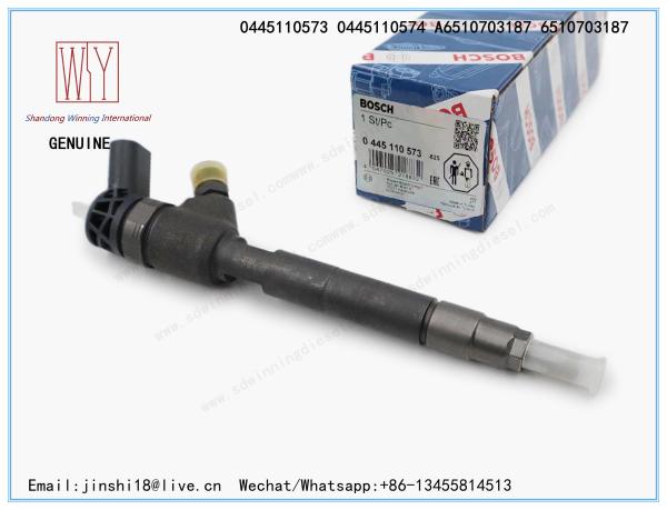 BOSCH GENUINE AND BRAND NEW COMMON RAIL FUEL INJECTOR 0445110573 0445110574
