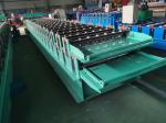 Steel Roof Tile 1000mm Double Deck Roll Forming Machine