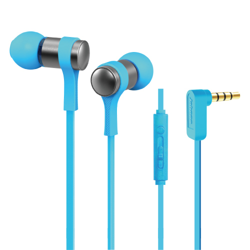 New product original falt cable wired silicone earphone rubber cover