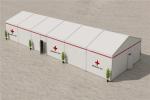Large Space Hospital Tent Coronavirus Disease COVID-19 Solution For Patients