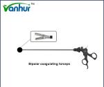 Steel Laparoscopic Bipolar Coagulating Maryland Forceps for Minimally Invasive