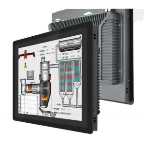 Quality Embedded 19 Inch IP65 CAPT Industrial Touchscreen Display Monitor Anti Glare wholesale