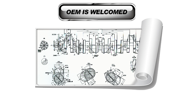 High Quality Engine crankshaft OM906 diesel engine forged steel truck diesel crankshaft