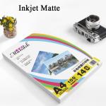 Smooth Fast Drying 100 Sheets Matte Inkjet Photo Paper