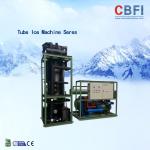Low Power Consumption Ice Tube Machine For Supermarkets / Cold Drink Shops