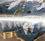 Heavy Duty Excavator Concrete Crusher , 300 Bar Hydraulic Concrete Muncher