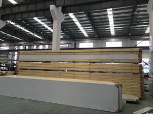 Quality 42KG/M3 Freezer Room 150mm Thick Camlock PU Panel wholesale