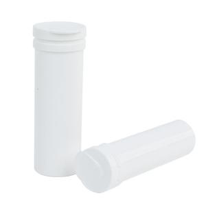 Quality 30ml 40ml 50ml PP Plastic Effervescent Tablets Packaging Tubes with Silica Desiccant Cap wholesale