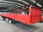 I Beam Side Drop Semi Trailer Truck 12500x2500x1500 Mm