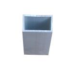 Thin Wall Aluminum Round Tube Profiles Anodized Large Diameter