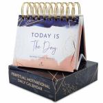 Spot UV Bedside Calendar Printing PDF JPG Format Table Top Calendar