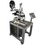 Semi-automatic Rotary Hexagonal Bottle Labeling Machine for Wood Packaging