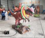 Coin Operated Electric Ride On Dinosaur For Shopping Mall And Amusement Park