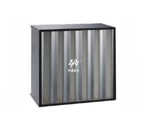 Quality 0.3um V Type Air Filter With EVA PU Material Laminar Flow System wholesale