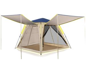 Quality Three Doors Outdoor Camping Tent 3 4 Men Capacity For Out Instant Hiking wholesale
