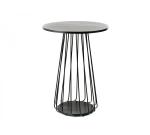 Wooden Iron Dia 70cm Bar Height Table