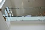 12mm Thickness Frameless Glass Railing For Apartment Balcony Side - Mounted