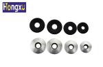 EPDM Stainless Steel Flat Washers Galvanized Black Color For Self Drilling Screw