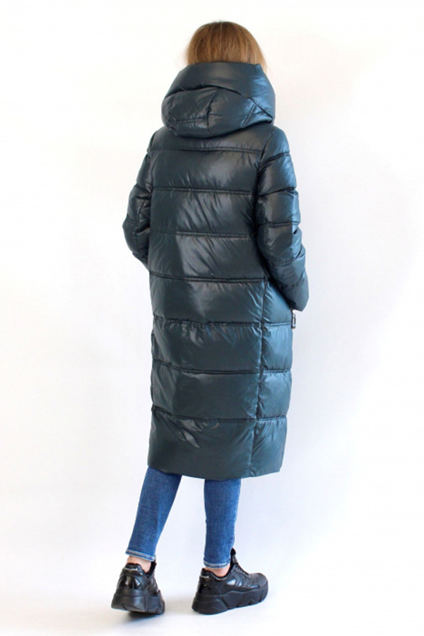 FODARLLOY Winter New Lady's Coat Pure Color Simple Lady's Winter Jacket Long Warm Women Down Cotton-padded Outwear