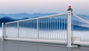 Quality Motorized Metal Cantilever Sliding Gates , Automatic Galvanized Sliding Gate wholesale