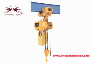 Quality Mining Use Electric Chain Hoist With Beam Trolley 2T / 4400lb wholesale