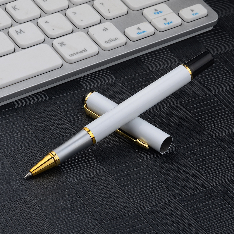Customized Logo Luxury Metal Roller Fountain Pen for Men Heat Sensitive Erasable Ink
