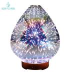 200ml 3D Glass Ultrasonic Aromatherapy Diffuser