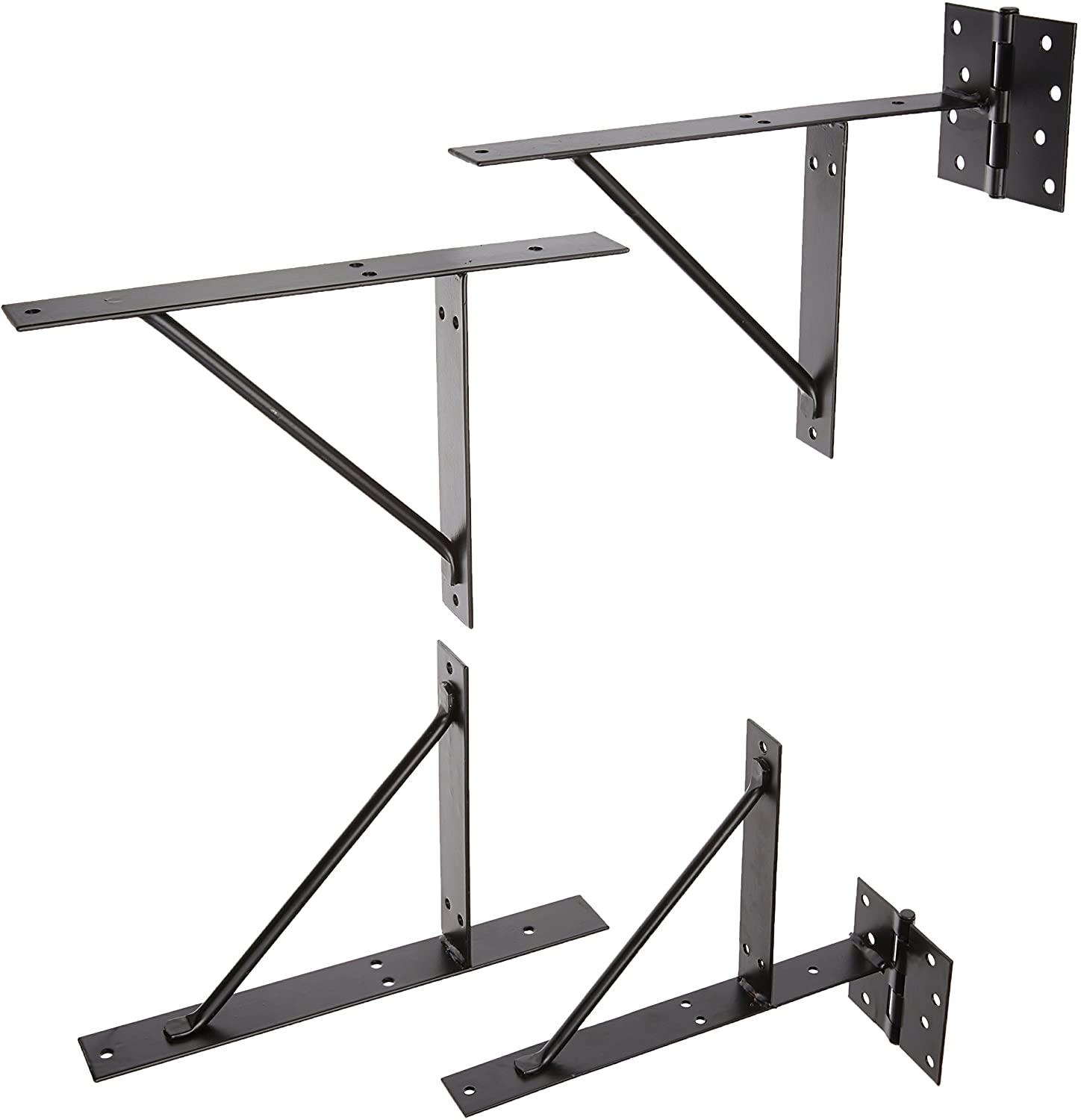 Triangle Bracket No Sag Kit Ideal for Garage Shed Driveway Corral Gates and Wood Windows