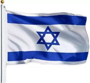 Quality 3x5ft Israel National Flag Single/Double Sided Printing Polyester World Flags wholesale