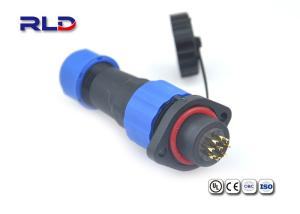 Quality 6Pin 7Pin 9Pin Plastic Weipu Sp13 Series Connector With Gold Plated Ensure wholesale