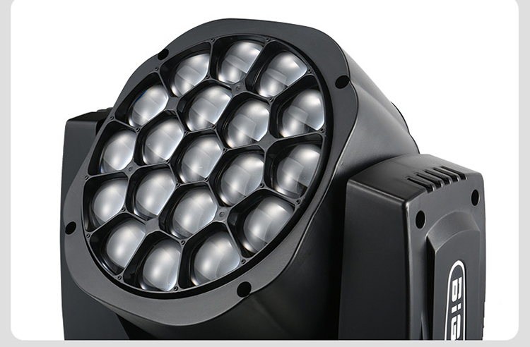 19pcs 15W Bee Eye LED Moving Head Wash Light For Show Party Lighting Effects