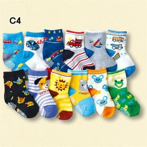 Quality Cute cartoon animal patterned design knitted high quality cheap terry cotton boys socks wholesale