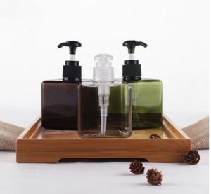 Quality 250ml Plastic Empty Square Foam Pump Bottle Packaging Colorful For Skin Care wholesale
