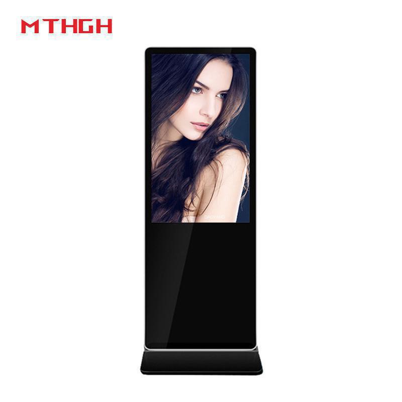 49 Inch 1080 P Resolution Floor Standing Digital Signage With 8GB Storage And Wi-Fi/Bluetooth/USB Connectivity 01